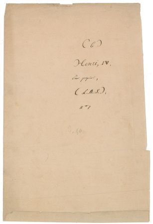 Lot #6 King Henry IV: 