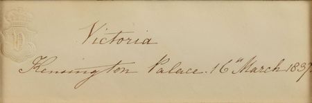 Lot #23 Queen Victoria: The 17-year-old Princess Victoria - Image 2