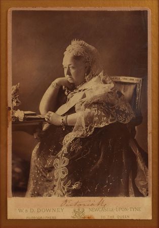 Lot #28 Queen Victoria Signed Photograph - Image 2