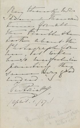 Lot #24 Queen Victoria: It will be so useful in