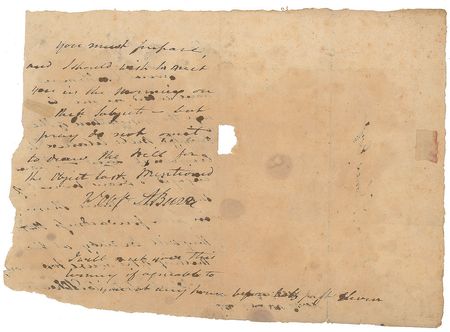 Lot #265 Aaron Burr: Burr plans to 