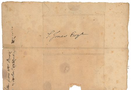 Lot #265 Aaron Burr: Burr plans to 
