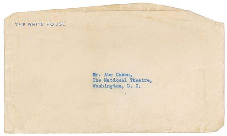 Lot #167 Franklin D. Roosevelt: 