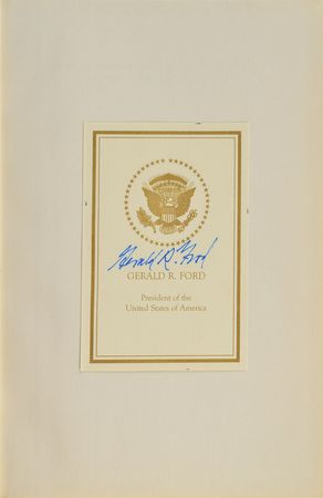 Lot #211 Gerald Ford - Image 1