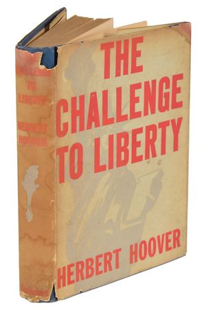 Lot #219 Herbert Hoover Book - Image 2