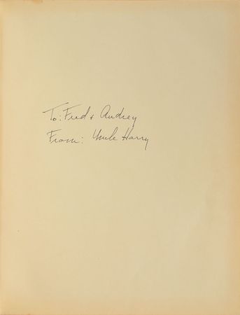 Lot #245 Harry S. Truman Book - Image 1