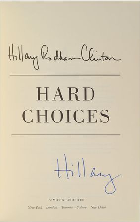 Lot #201 Bill and Hillary Clinton - Image 3