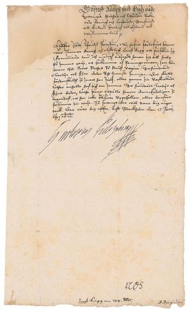 Lot #11 King Gustavus Adolphus of Sweden Signed