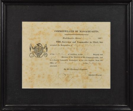Lot #253 Elbridge Gerry Signed Document - Image 4