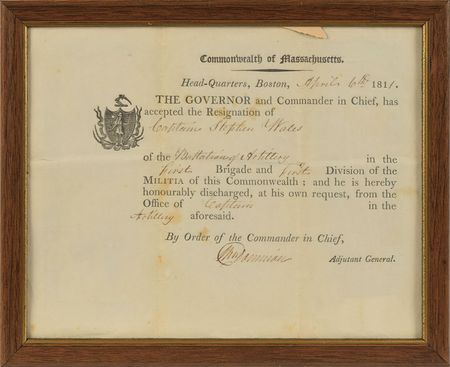 Lot #253 Elbridge Gerry Signed Document - Image 6