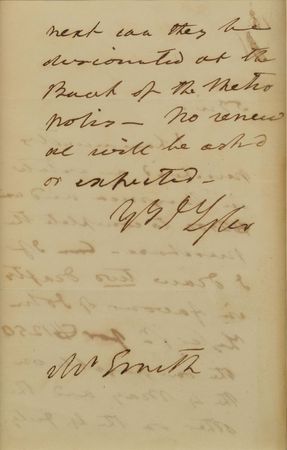 Lot #116 John Tyler Handwritten Letter Signed - Image 3