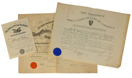 Lot #360 Civil War and Spanish-American War: The military career of Medal of Honor recipient General William Wherry - Image 1