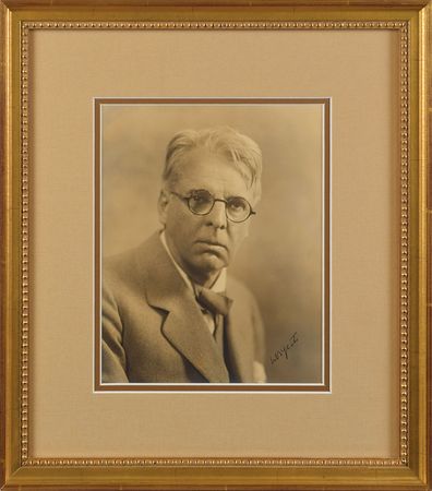 Lot #503 William Butler Yeats: Rare portrait of the Irish poet - Image 1