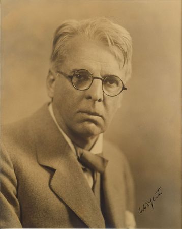 Lot #503 William Butler Yeats: Rare portrait of the Irish poet - Image 2