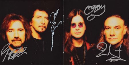 Lot #653 Black Sabbath CD booklet - Image 1
