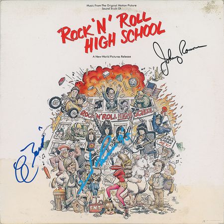 Lot #723 Rock 'n' Roll High School Album - Image 1