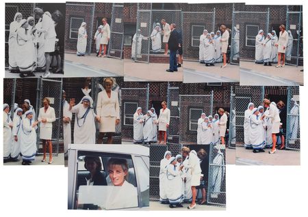 Lot #55 Princess Diana and Mother Teresa: Unpublished photographs of Diana and Mother Teresa - Image 2