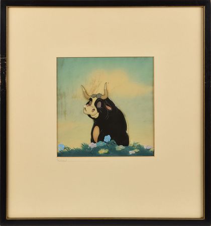 Lot #467 Ferdinand production cel from Ferdinand the Bull Production Cel - Image 1
