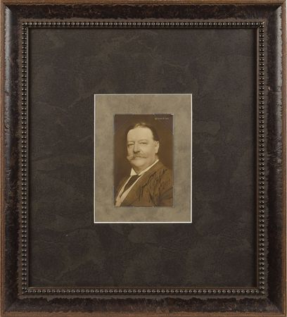 Lot #155 William H. Taft Signed Photograph - Image 1