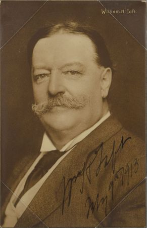 Lot #155 William H. Taft Signed Photograph - Image 2