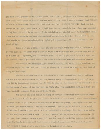 Lot #487 Jack London: Extensive letter archive examining London's controversial views on race and ethnicity - Image 2