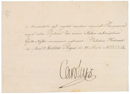 Lot #331  King Charles XIII - Image 1