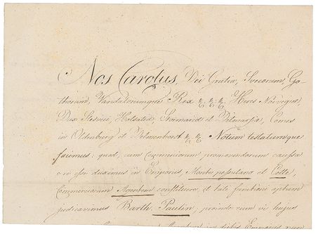 Lot #331  King Charles XIII - Image 2