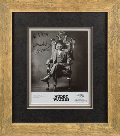 Lot #564 Muddy Waters Signed Photograph - Image 1