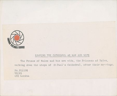 Lot #84 Princess Diana and Prince Charles Photographs - Image 7