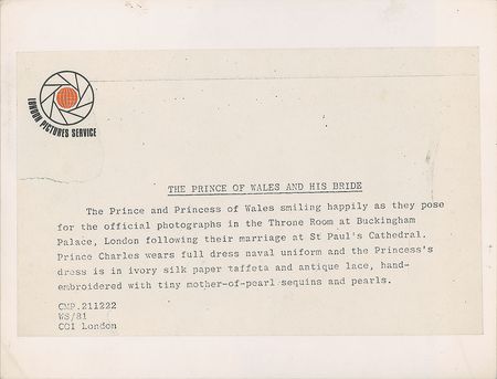 Lot #84 Princess Diana and Prince Charles Photographs - Image 10