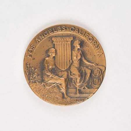 Lot #3046  Los Angeles 1932 Summer Olympics Participation Medal - Image 1