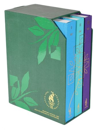 Lot #9633  Atlanta 1996 Summer Olympics Official Report - Image 1