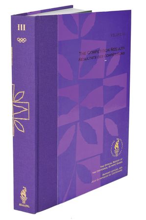 Lot #9633  Atlanta 1996 Summer Olympics Official Report - Image 4