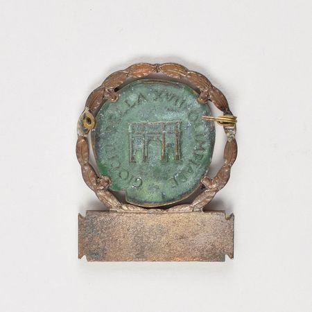 Lot #3075  Rome 1960 Summer Olympics Assistant Badge - Image 2