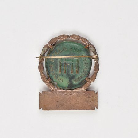 Lot #3126  Rome 1960 Summer Olympics Press Badge - Image 2