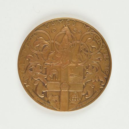 Lot #3071  Melbourne 1956 Summer Olympics Bronze Participation Medal - Image 2