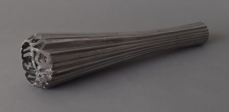 Lot #3087  Mexico City 1968 Summer Olympics 'White Cast Metal' Torch - Image 1