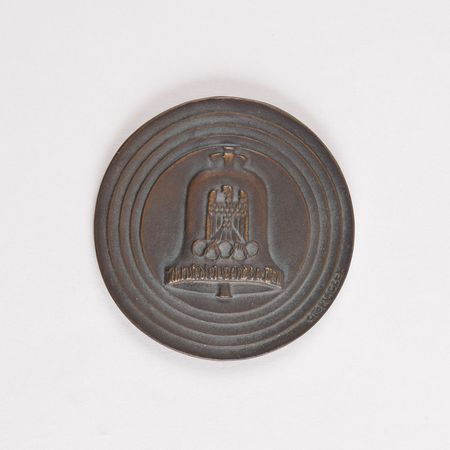Lot #3054  Berlin 1936 Summer Olympics Bronze Participation Medal - Image 2