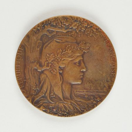 Lot #3004  Paris 1900 Exposition Universelle Bronze Award Medal - Image 2