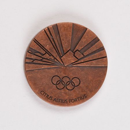 Lot #3131  Torino 2006 Winter Olympics Pair of Participation Medals - Image 4