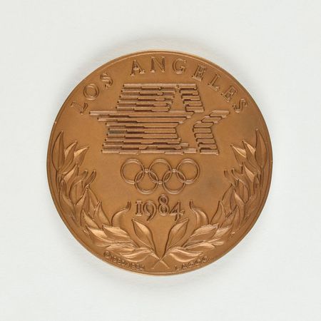 Lot #3105  Los Angeles 1984 Summer Olympics Bronze Participation Medal - Image 1