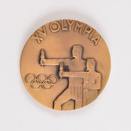 Lot #9569  Helsinki 1952 Summer Olympics Bronze Participation Medal - Image 2