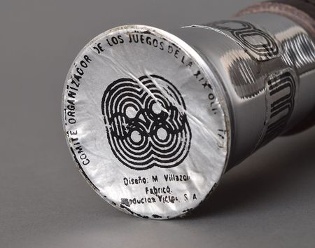 Lot #3086  Mexico City 1968 Summer Olympics 'Aluminum Silver-Colored' Torch - Image 4