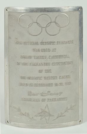 Lot #3072  Squaw Valley 1960 Winter Olympics