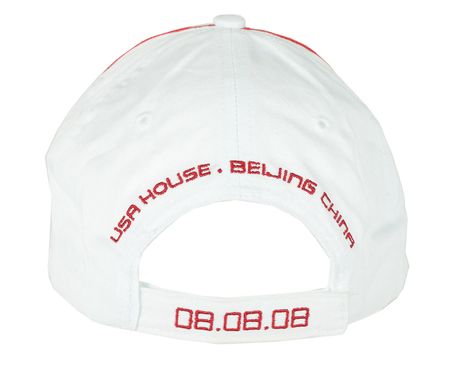 Lot #3134 George and George W. Bush Signed Beijing 2008 Summer Olympics Team USA Hat - Image 3