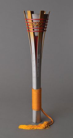 Lot #3123  Nagano 1998 Winter Olympics Torch - Image 1