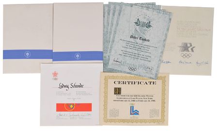 Lot #3145  Olympic Diploma Collection - Image 5