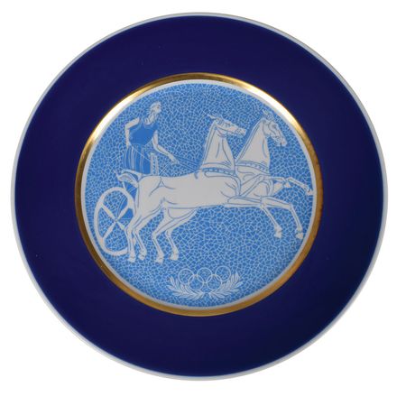 Lot #3115  Lillehammer 1994 Winter Olympics Set of (5) Limited Edition Plates - Image 2