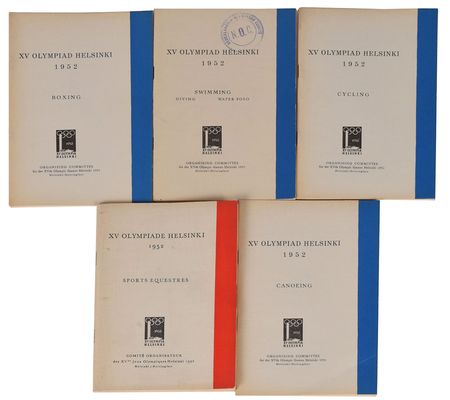 Lot #3146  Olympic Program Collection - Image 2
