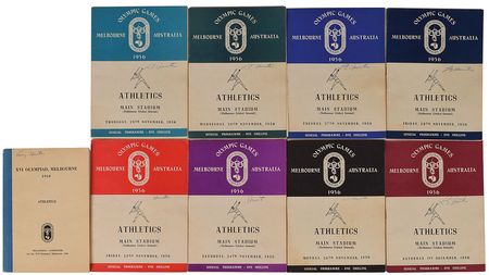 Lot #3146  Olympic Program Collection - Image 6
